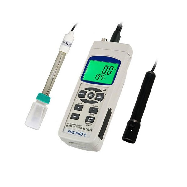 Multifunction pH Meter, 0 to 14.0 pH Measuring Range